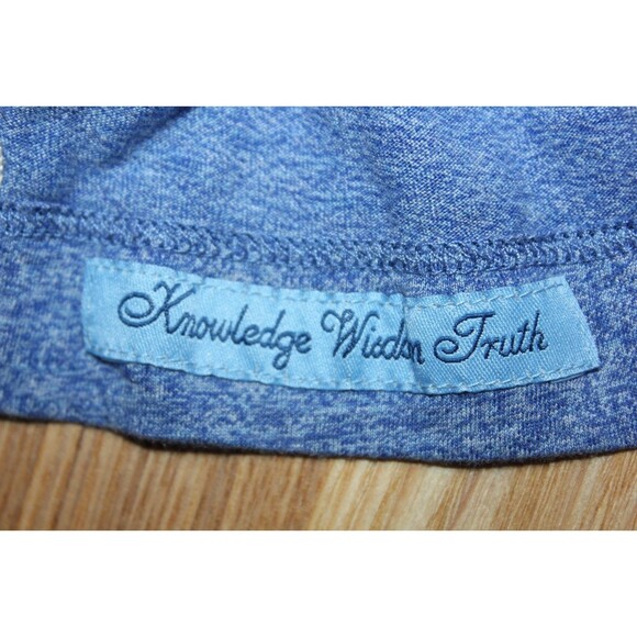 Robert Graham Shirt Men's Blue Long Sleeve Knit Pullover Colorful Tee Crew Sz M - Picture 9 of 12